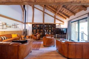 Maisons de vacances Chalet de L'Epigny - Sauna et vue montagne : photos des chambres