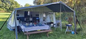 Campings Camping Bramefort emplacements : Tente