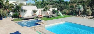 Villas Magnifique villa au calme avec piscine et jacuzzi chauffees : photos des chambres