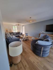 Maisons de vacances Villa Marlilou-3 minutes a pied de la plage : photos des chambres