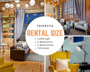 Trifecta Historic Brick 2BR Getaway Superhost