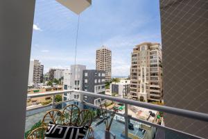 Stunning view of the city.