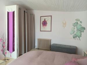 Appartements T2 de charme 55 m² au calme avec terrasse ombragee 40m2 : photos des chambres