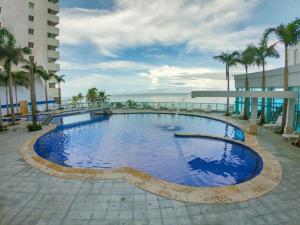 Apartamento aL-3 Frente Al Mar Con Piscina y Wifi