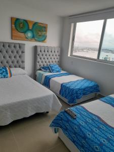 Apartamento aL-3 Frente Al Mar Con Piscina y Wifi
