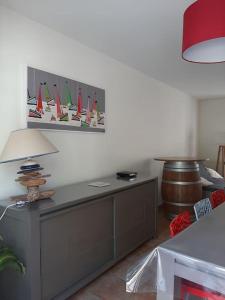 Maisons de vacances Maison de centre-ville avec grande terrasse : photos des chambres