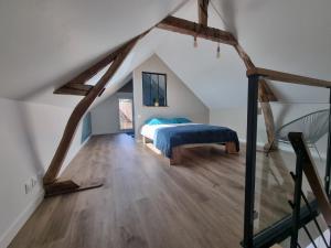 Maisons de vacances Les terres de Marie - Logement calme et moderne Le Chene : photos des chambres