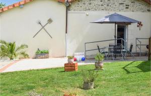 Maisons de vacances Stunning home in Le Busseau with WiFi and 1 Bedrooms : photos des chambres