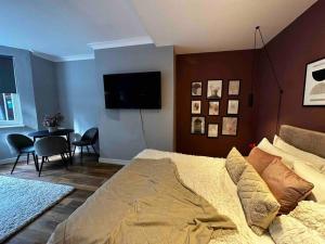 Spacious studio for 4 near Regents Park n1