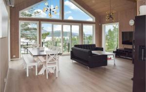 Nice Home In Treungen With Kitchen