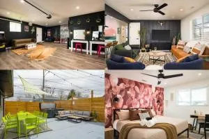 Wild West Disco Haus! Sleeps 12, Hot Tub + Gym! - Edgewater