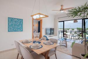 Apartamento con piscina, gym y acceso a playa