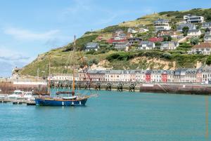 Maisons de vacances Les Goelands maison avec vue sur port et falaise : photos des chambres