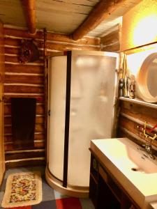 Chalet en bois rond Mauricie