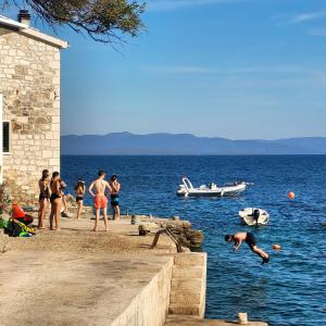 Vila Lila Hvar 1 meter from the Sea