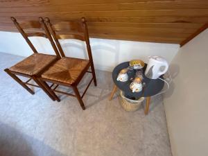 B&B / Chambres d'hotes la vallee : Chambre Double Standard avec Salle de Bains Commune