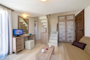 Studio with Sea View room in Ifestos Villa