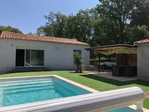 Villa 3 chambres avec piscine privée - 巴纽勒森林