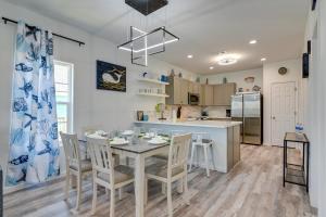 Walk to Gulf Ocean-View Home in Crystal Beach!