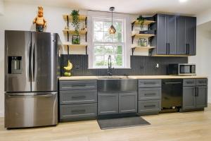 Spacious Durham Home with Fire Pit and Hot Tub!