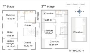 Maisons de vacances Les Hirondelles du MAMBOURG : photos des chambres