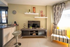 Soleado apartamento Alegria con piscina