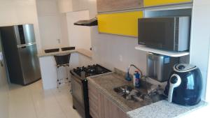 Apartamento Frente ao Mar com linda vista - Praia Grande