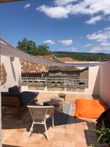 Maisons de vacances Charmant 65m2 prive dans maison & terrasse vue Larzac : photos des chambres