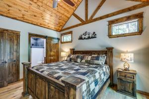 Big Cedar Vacation Rental with Deck and Hot Tub!