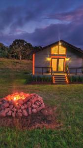 Cabana Alpaca - Banheira, Lareira e Tranquilidade