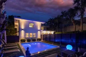 Oasis Vista Miami Luxury Villa! 10 min from Beach, Private GYM, Top Location! - Bayshore