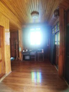 Thai traditional wooden house