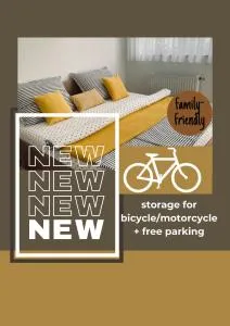 LA CASA GRADSKI VRT modern family apartment with lockable bike storage - Logor