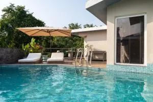 Rainforest Woods, Assagao, Goa - Luxury 4 BR Private Rooftop Pool - V5 - Marna