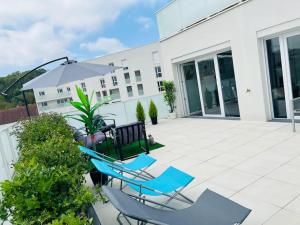 Appartements Bel Appartement avec Terrasse privee 86m2 : photos des chambres