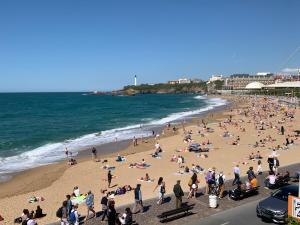 Appartements Biarritz centre bel Apt 2 pieces rue calme : photos des chambres