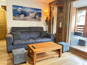 Appartement de Standing au Centre des Gets, Proche Pistes, 2 Ch, Terrasse, Parking, WiFi - FR-1-623-6