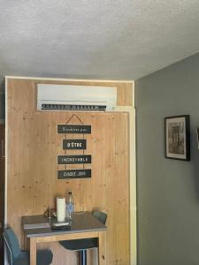 studio ponant avec parking climatisé