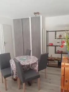 gîte Amolinnes F2 5mn douane croix de rozon 20mn Genève - 圣朱利安恩因