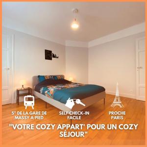 Appartements Cozy Appart' 2 Centre ville proche gare Massy - Cozy Houses : photos des chambres