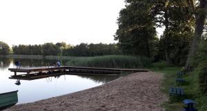 Domek drewniany na Mazurach