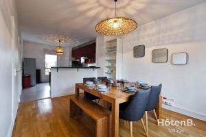 Maisons de vacances Spacious 5-Bedroom House in Limoges Near CHU Parking Air Conditioning : photos des chambres