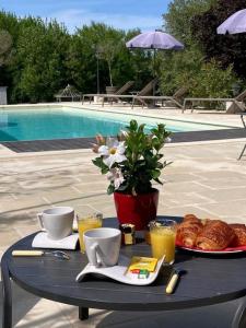 Maisons de vacances Private heated pool with river view : photos des chambres