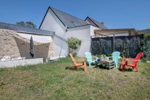 Maisons de vacances Maison a 500 m de la mer! : photos des chambres