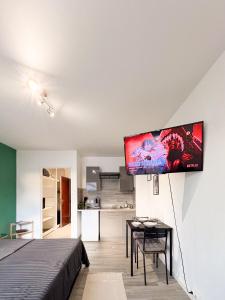 Appartements Studio Le Marechal - Pres frontiere et Netflix : photos des chambres