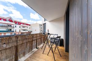 Appartements Le Marche - Appartement avec terrasse : photos des chambres