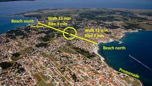 House between beaches