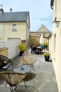 Maisons de vacances La Benitienne, maison en pierres avec terrasse : photos des chambres