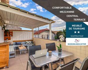Appartements Appart Cosy Terrasse gare de Nimes : Loft