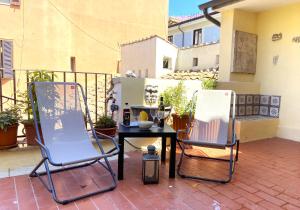 Terraces under the Moon